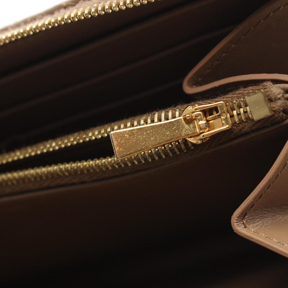 Celine C Charm Large Zipped Wallet Round Long Lea… - image 5